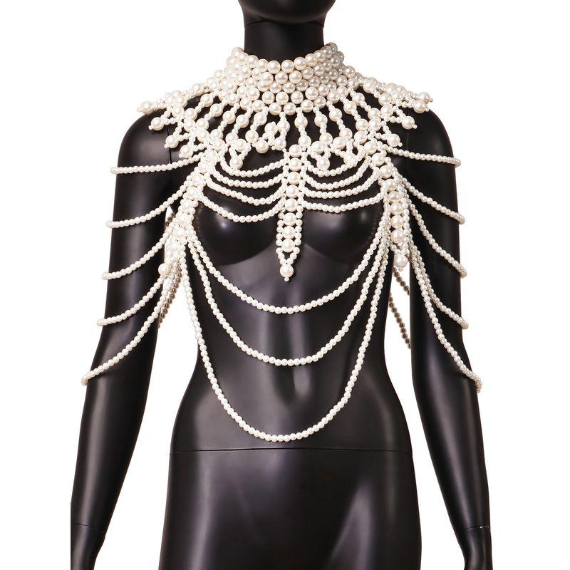 

Hot Selling Ins Bloggers Same Style Accessories Body Vest White All yards