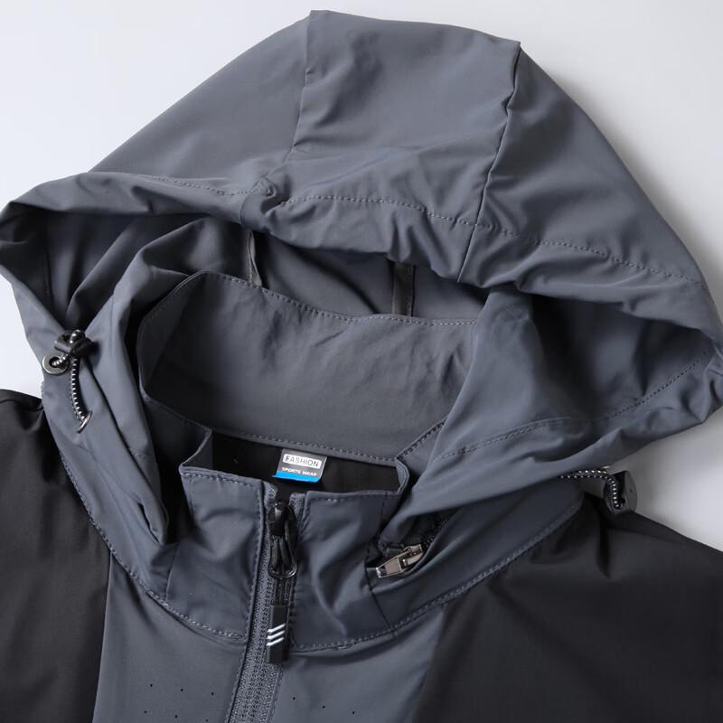 Men's Plus Size Ice Silk Quick Dry Fishing Jacket