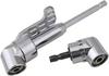 2Pcs 90 Degree Angle Drill Adapter, 105 ° 1/4 Right Angle Drill Accessory Multifunctional Accessory Commonly Used Tool Supplies