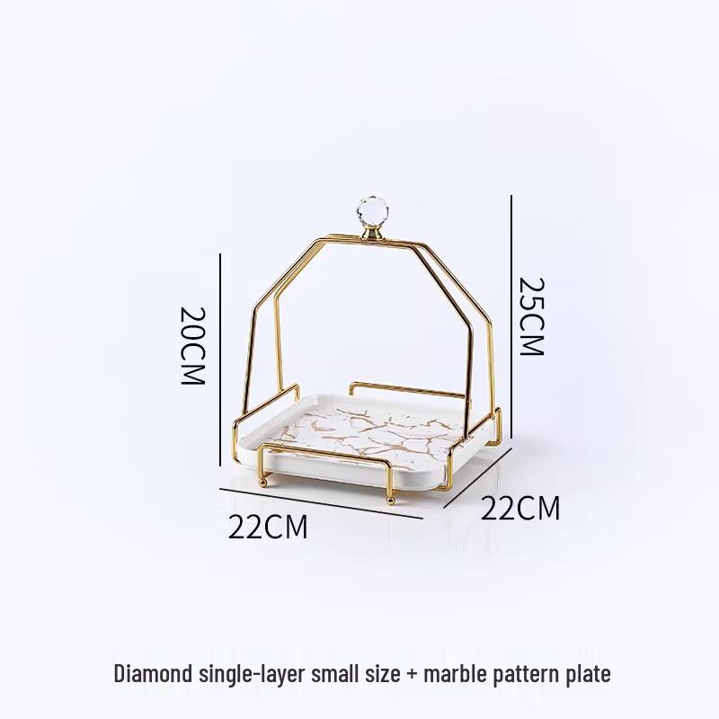 

Elegant Ceramic Footed Serving Platter