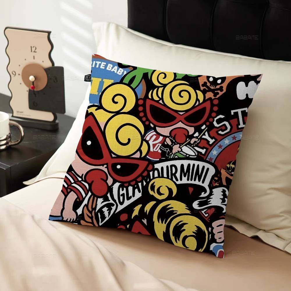 Japan Fashion H-Hysteric M-MiniS 45*45cm Cushion Cover Pillow Cover Decor Pillowcase Home Pillowcase For Couch Pillow