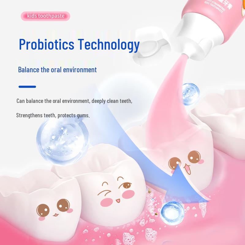 Avec Moi Probiotic Kids Toothpaste with Micro-Fluoride