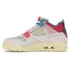 Union LA x Air Jordan 4 Retro Guava Ice Unisex Sneaker Pink Light-Bone Brigade-Blue DC9533-800