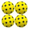 1/3Pcs Durable Indoor Pickleball Balls 74Mm Training Paddle Ball Pu Foam Pickleball Soft Silent For Competition And Practice
