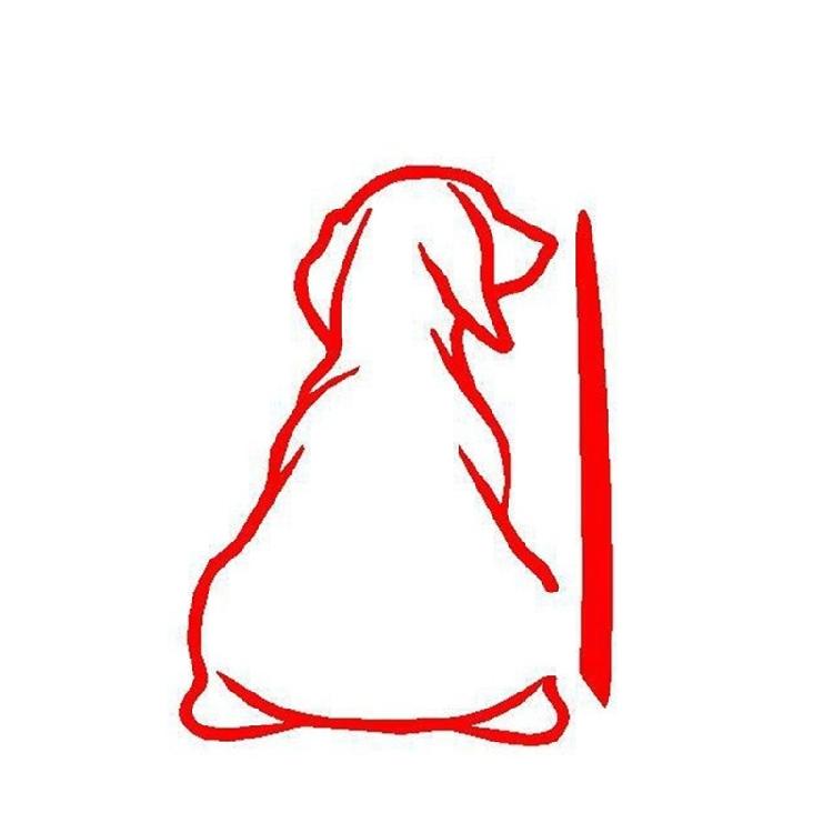 Smiling Puppy Car Window Sticker Removable Decal Personalizes Pet Car Accessories for Vehicles Glass Surfaces Gifts
