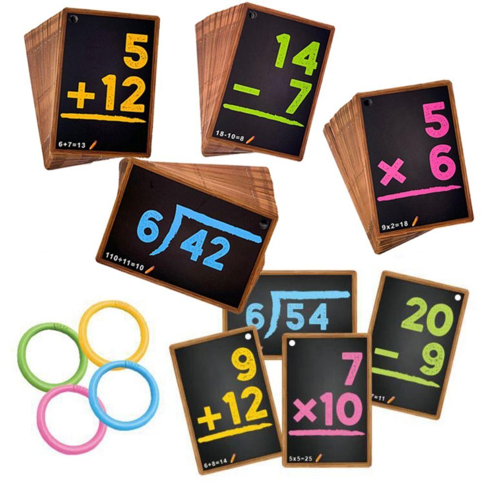

Matching Games Math Education Flash Card Addition Math Toys Arithmetic Card Counting Toys subtraction