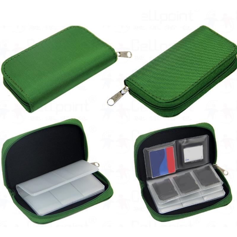 Large Capacity Memory Card Case With 22 Slots High Capacity Card Storage Bag For Travel Photography And Gaming