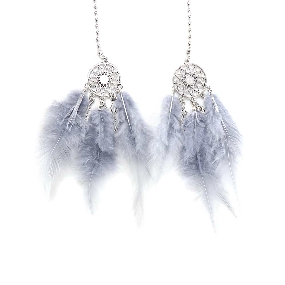 Car Ornament Handmade Decoration Home Dreamcatcher Wind Chimes Feather Car Pendant Dream Catcher