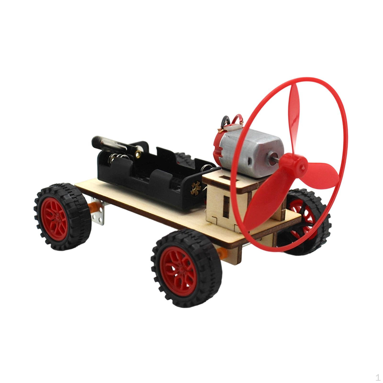 

Car Building for Kids Interactive Physics Science Teaching Experiment Beginners 14cmx7.5cmx9cm