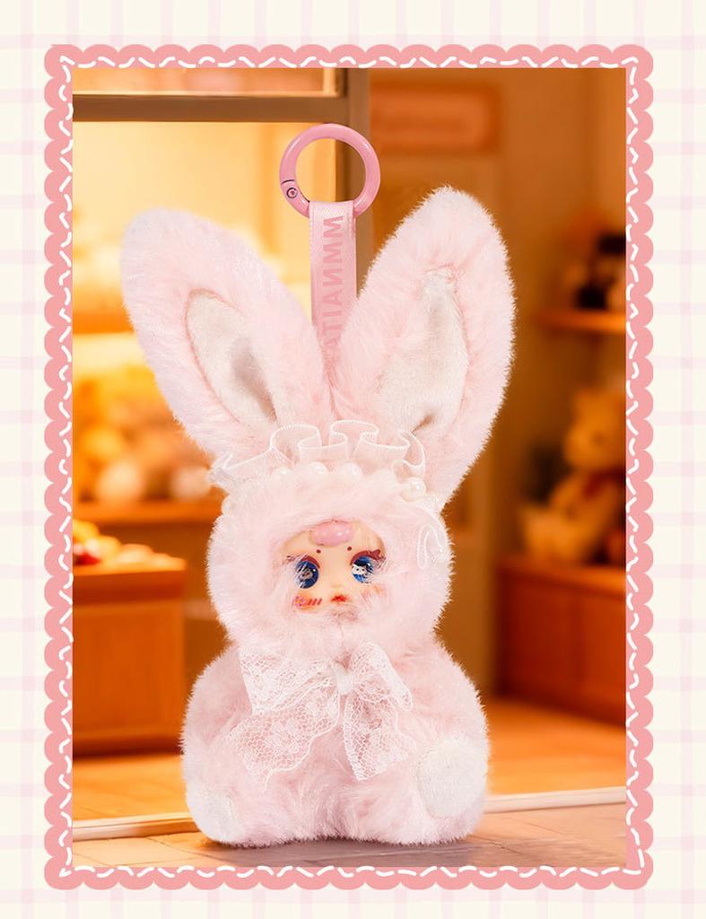 Hot Mm Milk Candy Mini Rabbit Series Plush Blind Box Cute Mm Sugar Baby Doll Party Gift Keychain Doll Pendant Girl Gifts