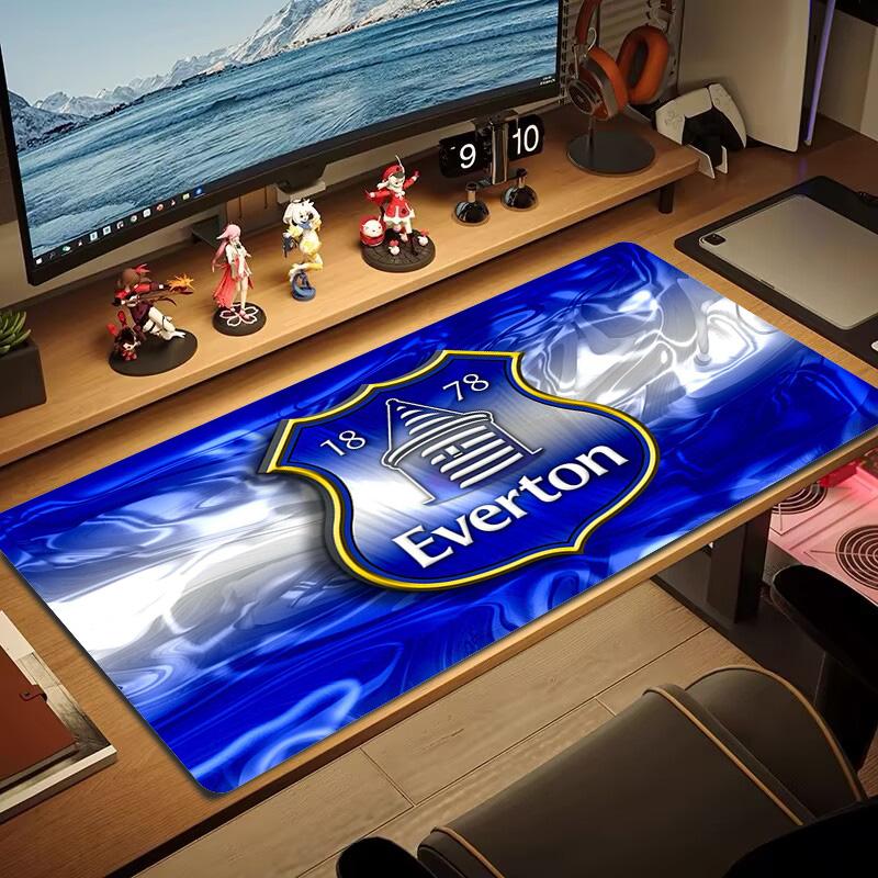 Everton FC Color Mouse Pad Large Gaming Table Cushion Non-slip Laptop Tablet Big Mousepad XXL Mat Mini PC Playmat With Lock edge