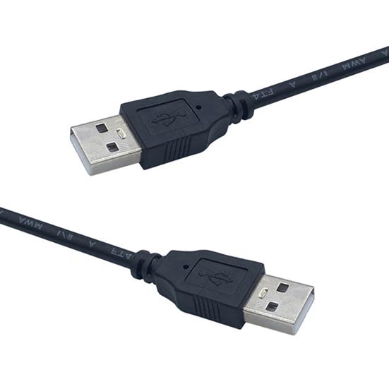 Datový kabel Vysokorychlostní přenosový kabel se stabilním výstupem bez ovladače USB 2.0 A na mužský a mužský datový přenosový kabel pro radiátor
