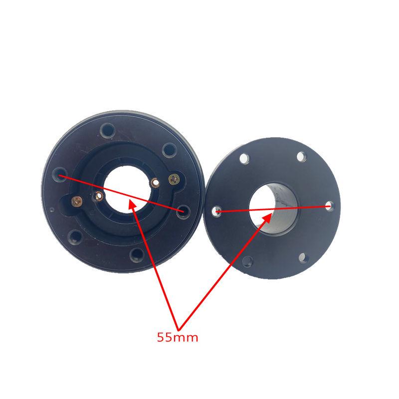 55mm 6 Hole Racing Simulator Game Steering Wheel Quick Release Hub Adapter  For MOZA Simagic M10 A/Mini Euro Truck