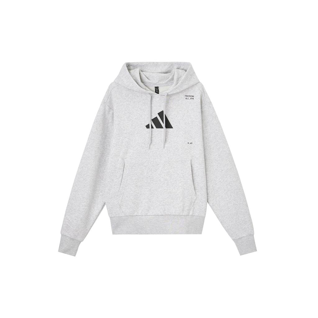 Adidas Sweatshirts Men's Gray Hooded Moderate Other IS7104