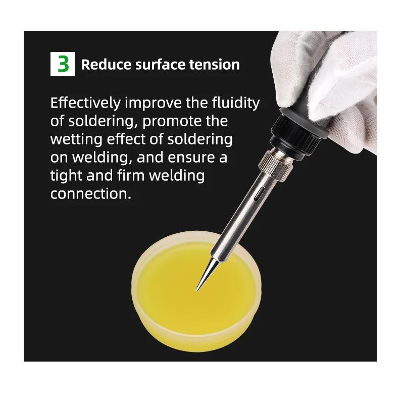 Solder Paste Rosin Flux Rosin Paste Soldering Flux for Electronics No Clean Flux for Soldering Electronic Circuit Boards