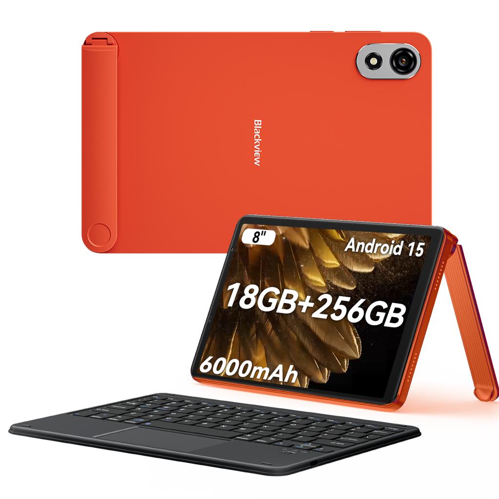 Blackview ZENO 1 8palcový HD displej AI Tablet Android 15 4/6GB RAM 64/256GB ROM 6000mAh motor 0820 Tablet