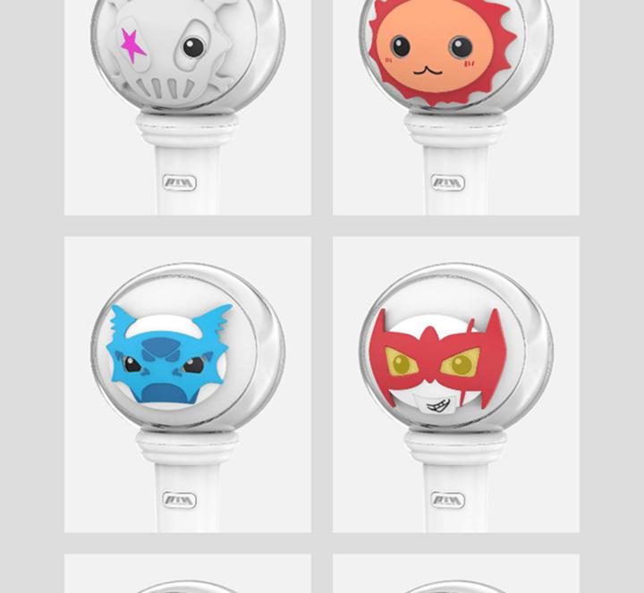 P1Harmony OFFIZIELLER LIGHT STICK ver.2 CUSTOM MASKE