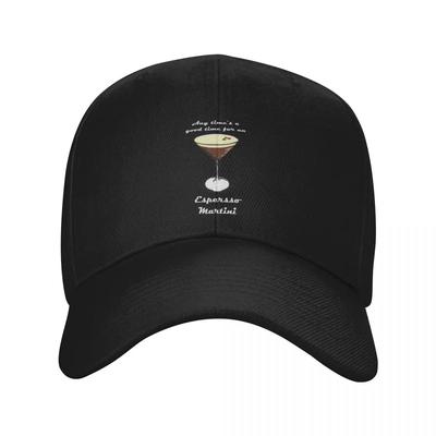 Espresso Martini Baseball Cap Luxury Brand Sunscreen Horse Hat New Hat Women's Beach Visor Men's
