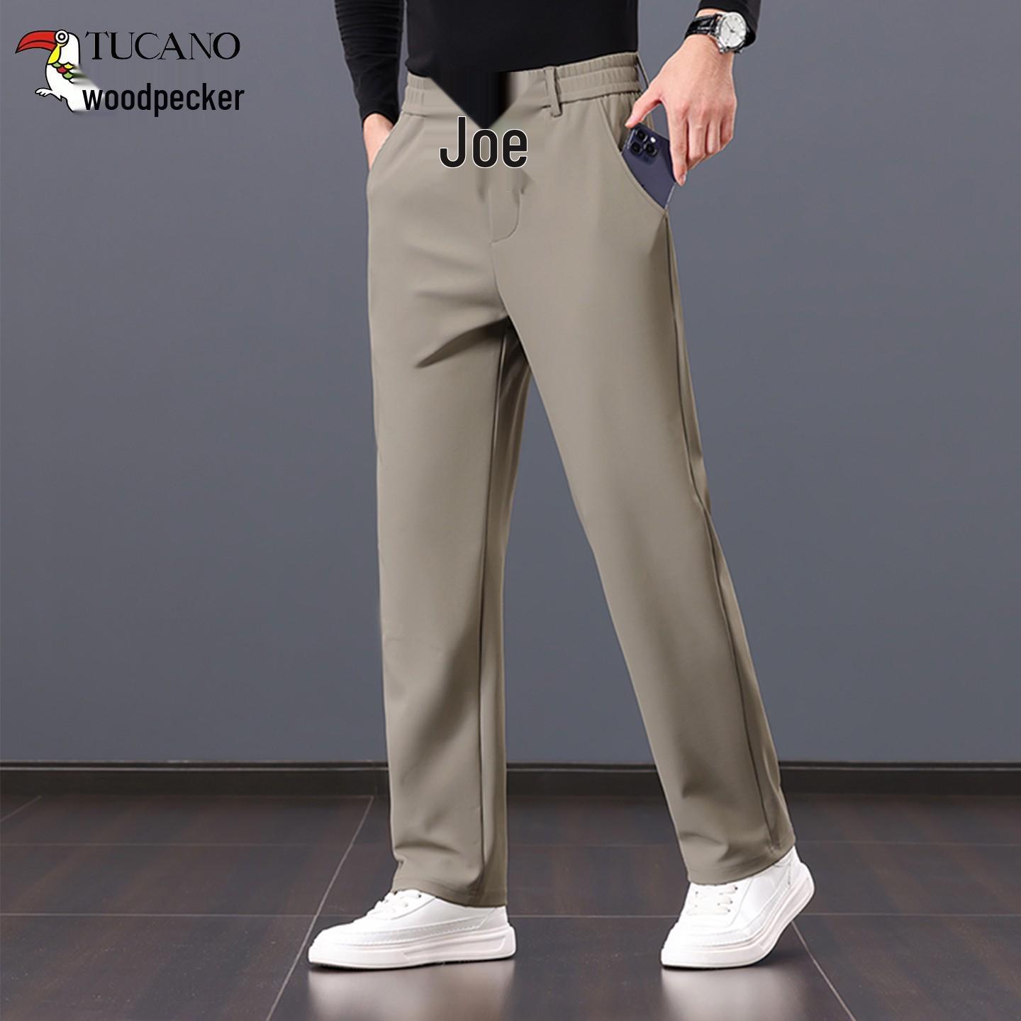 

Дятел Мужские 2025 Весна/Осень Прямые Штаны Большого Размера Спортивные Штаны Повседневные Высококлассные Длинные Штаны 7XL 230–250 jin