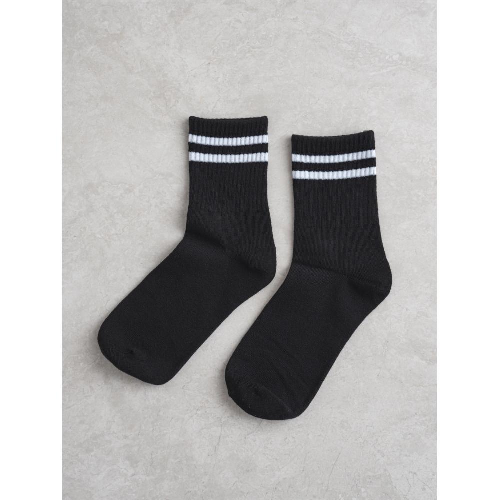 Monfoot Womens Ankle Ring Socks Black