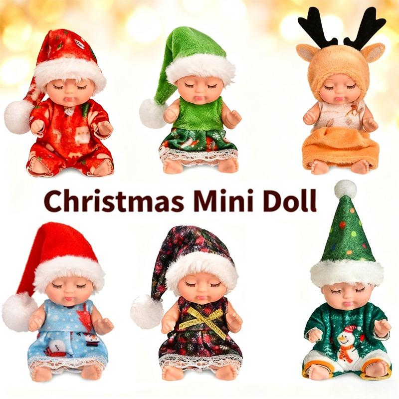 1pc Cute Pajama Fairy Princess Baby Doll with Animal-Themed Outfit (Reindeer/Horse/Dragonfly) - Soft Collectible Doll in Gift Box, Birthday Christmas