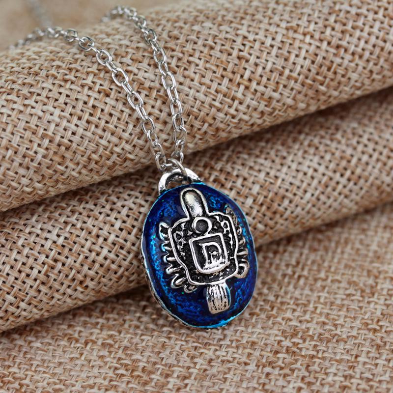 Collier de Couple Vampire Diaries Damon Films Européens & Américains