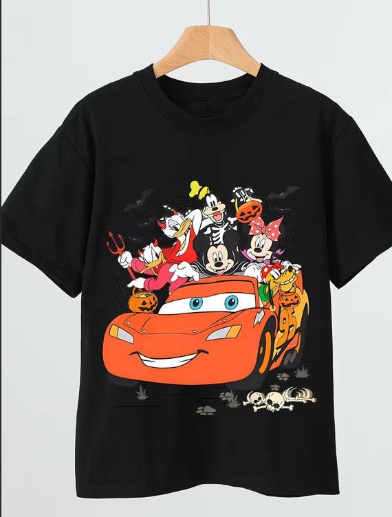 Lightning Mcqueen Halloween T Shirt Unisex Unisex Unisex S