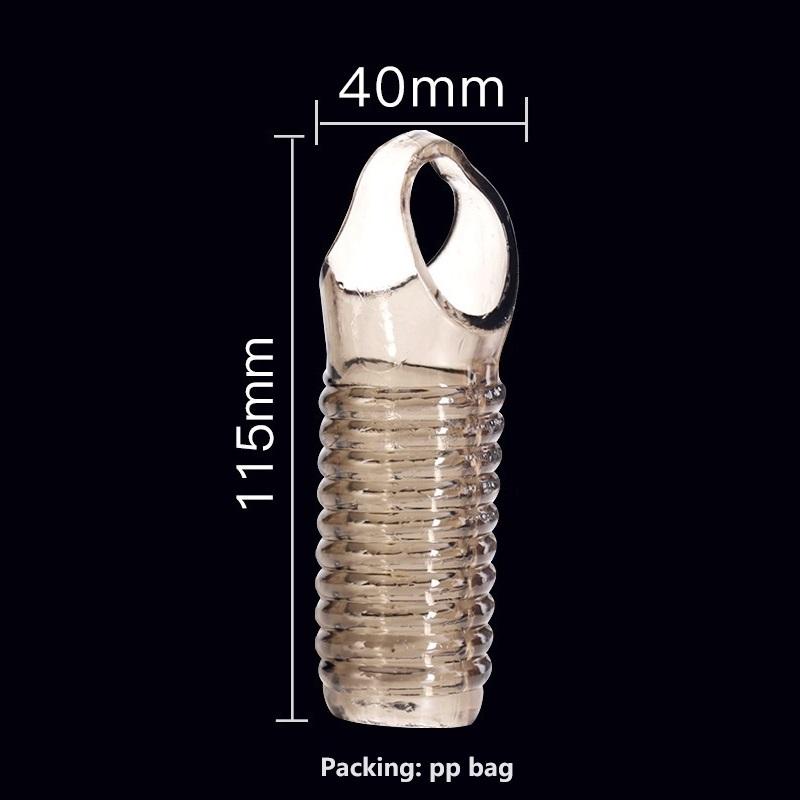 Penis Cock Ring Gjenbrukbar Silikon Forsinkelse Ejakulasjon Sterkere ereksjon Sexleketøy Voksen Ring Cock For Menn Mann Sex Shop