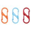 4-50Pcs Alloy+Iron Spray Paint Double S Buckle Clasps For Key Bag Accessories
