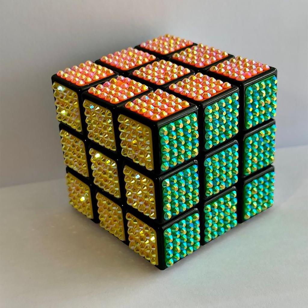 1pc Diamond Cube, Intellectual Toy, 5.2*5.2 Puzzle Cube To Exercise Intelligence and Hands-On Ability, Perfect Birthday