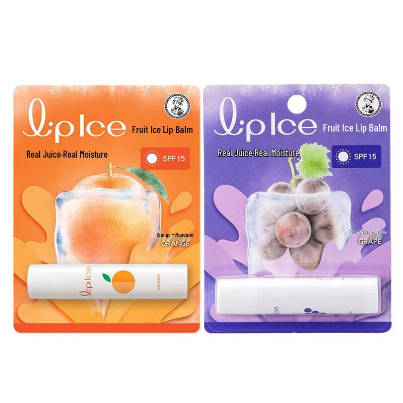 Mentholatum Fruity Ice Lip Balm 2-Pack