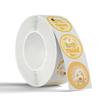 1 Roll Pack Cat Thank You Label Sticker Holiday Decoration Sticker