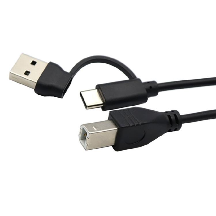 USB TypeC Male to USB Male Cable For Electronic Piano Microphone Connector
