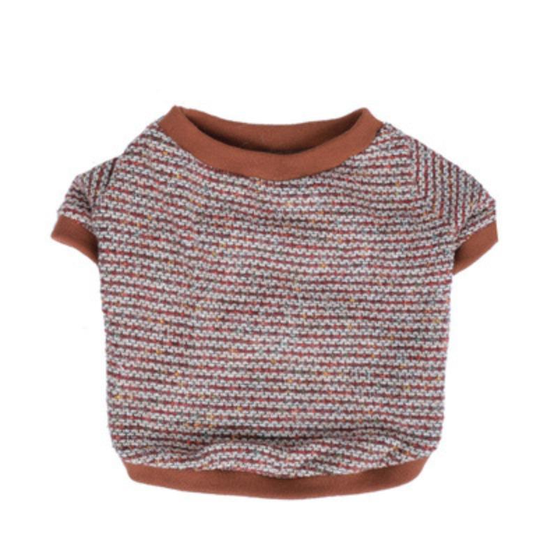 

[Tail goods clearance] Pet sweaters, ethnic style dog sweaters, spring and autumn inventory at low prices S кофейный