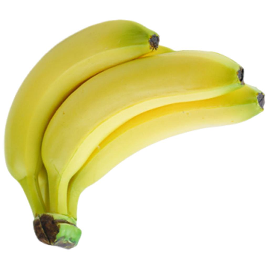 Artificial Banana Simulation Banana Fruit Model for Home Kitchen Wedding Table Decoration Basket Display Photography
