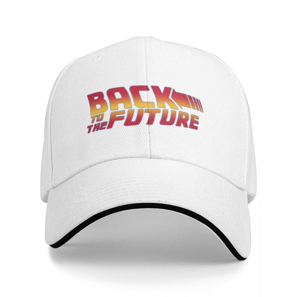 Back To The Future Movie Logo Baseball Caps Snapback Baseball Hats Breathable Casual Casquette Outdoor Unisex