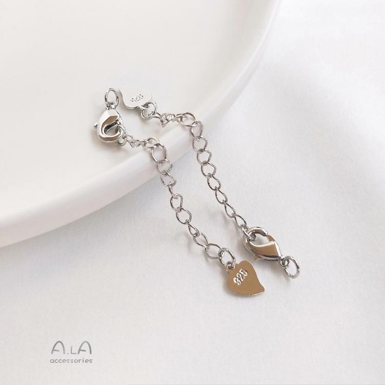 18K Gold Chain Extension: Color-Preserving Bracelet/Necklace In White, Rose, or Real Gold - DIY Jewelry Accessory