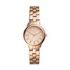 MODERN SOPHISTICATE Three-Hand Rose Gold Tone Stainless Steel Watch