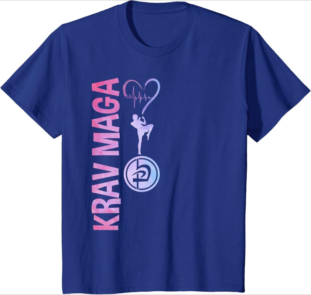 Krav Maga Apparel Israeli Self Defense System Krav Maga design 100 cotton Oneck short sleeve casual printed mens Tshirt