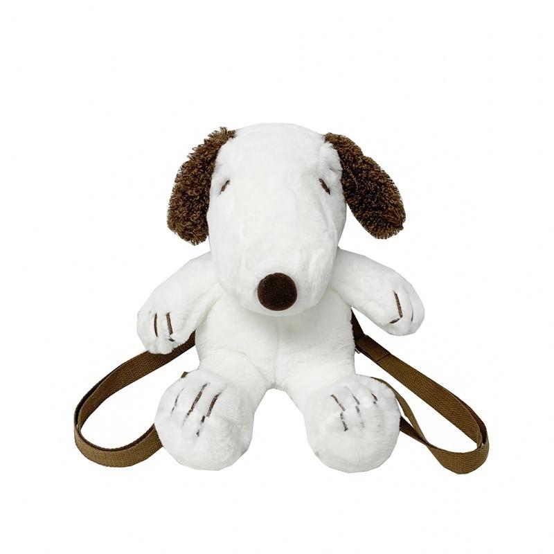 

Cartoon Plush Backpack Zipper Closure Interior Phone Bags Daily Gifts