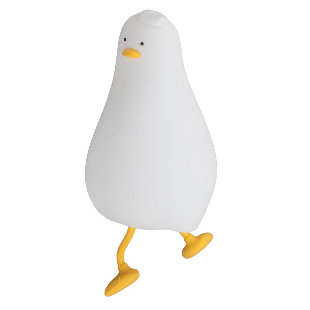 Enten Schlaflicht Silikon Niedlich Tierförmig USB Wiederaufladbar Mini Klatsch Nachtlicht