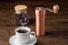 Kawasaki Synthetic Resin Hand Grinder MILLU Copper Coffee Grinder Hammered Made In Japan MI-034