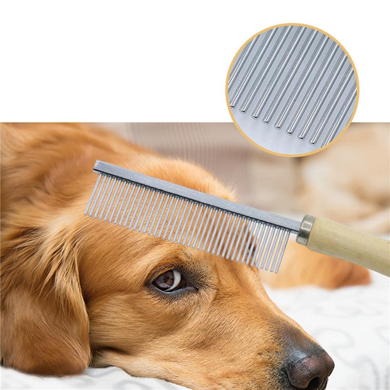 Dog Grooming Equipment Pet Hair Remover Cat Hair Comb Grooming Cat Comb Smooth Hair Dog Brush Dog Accessories