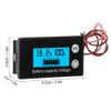 JX6133 LCD   Voltage Meter Waterproof Battery Capacity  Voltage Monitor  8100V