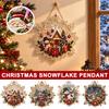 Acrylic Board Christmas Snowflake Pendant Clear Hanging Suncatcher  for Adults
