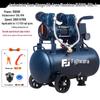 Silent Oil-Free Air Compressor for Woodworking and Auto Repair with High Displacement and Large Pressure Gauge.