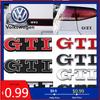 BRK1 VW 2026 Heißes Auto Frontgrill Abzeichen Emblem Heckklappe Aufkleber 3D Metall Logo Für Volkswagen VW GTI Polo Golf 4 5 6 7 MK2 MK3 MK4 M kp2
