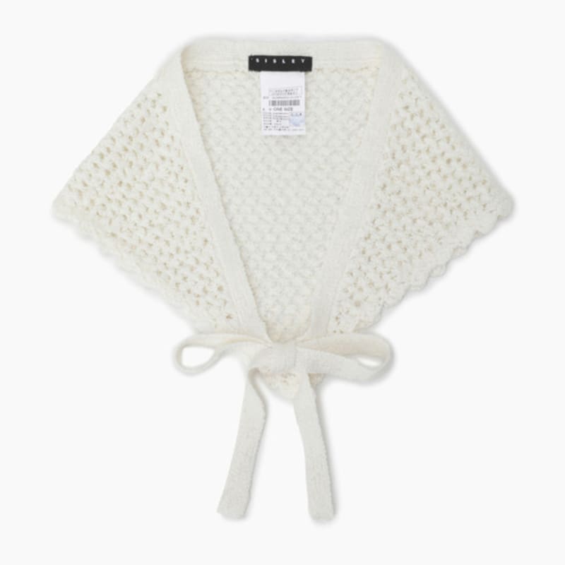 SISLEY [Influencer Pick] SIS Crochet Scarf Bonnet_SCMF90531IV