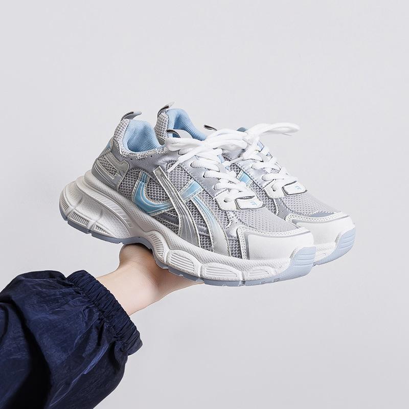 

Platform dad shoes autumn new casual versatile running shoes ultra-light sports shoes men s and women s couple shoes 35 озеро синий
