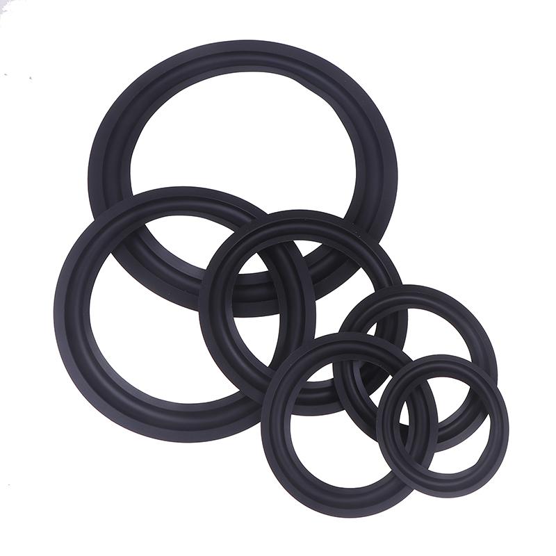 1Pc Speaker Rubber Repair 4 5 6.5 8 10 Inch Suspension Surround Folding Ring Full Range Woofer Speaker Replacements